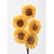 SOLA SUN FLOWER COLORS 4" (16" stem) Yellow